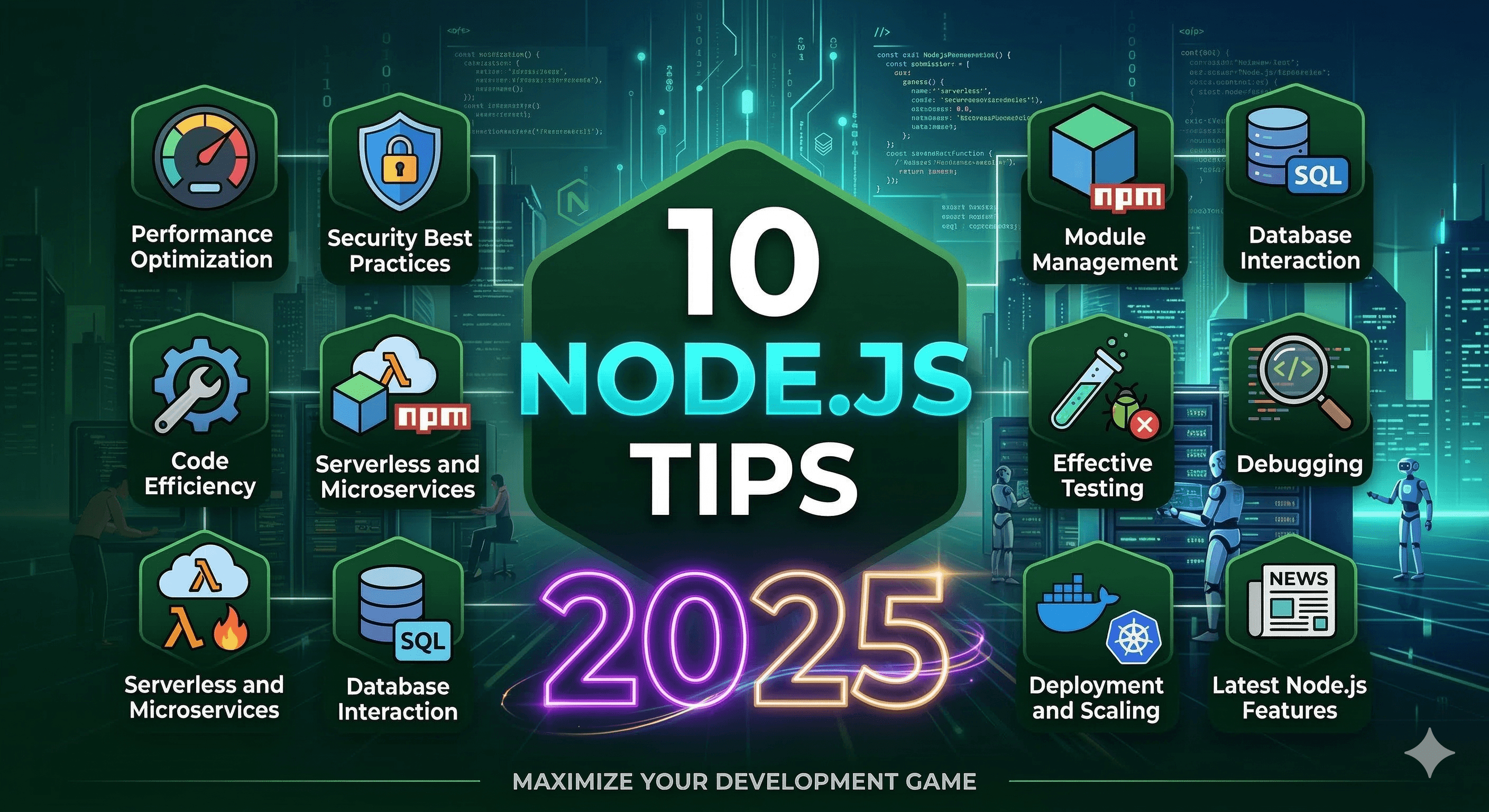 2025년 당신을 더 나은 개발자로 만들어줄 Node.js 팁 10가지+ 🚀