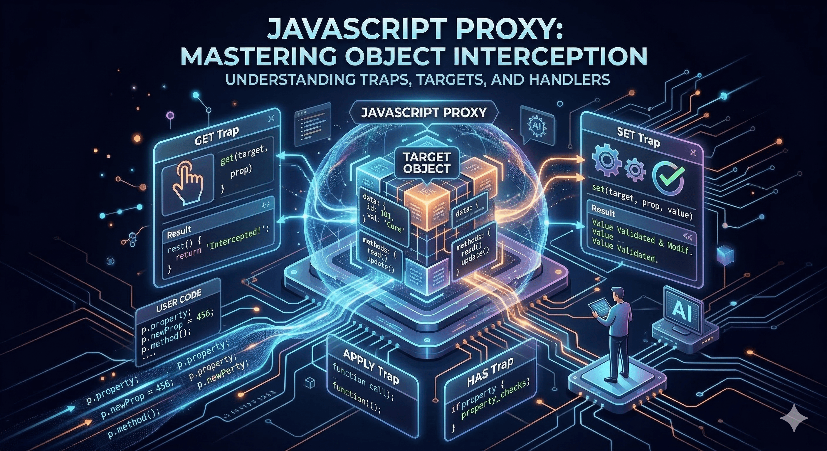 JavaScript Proxy 객체의 힘: 프로처럼 연산을 가로채기