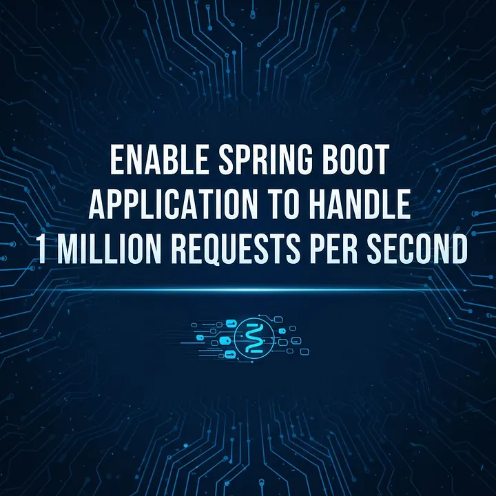๐ Spring Boot ์ ํ๋ฆฌ์ผ์ด์
์ผ๋ก ์ด๋น 100๋ง ๊ฑด์ ์์ฒญ ์ฒ๋ฆฌํ๊ธฐ