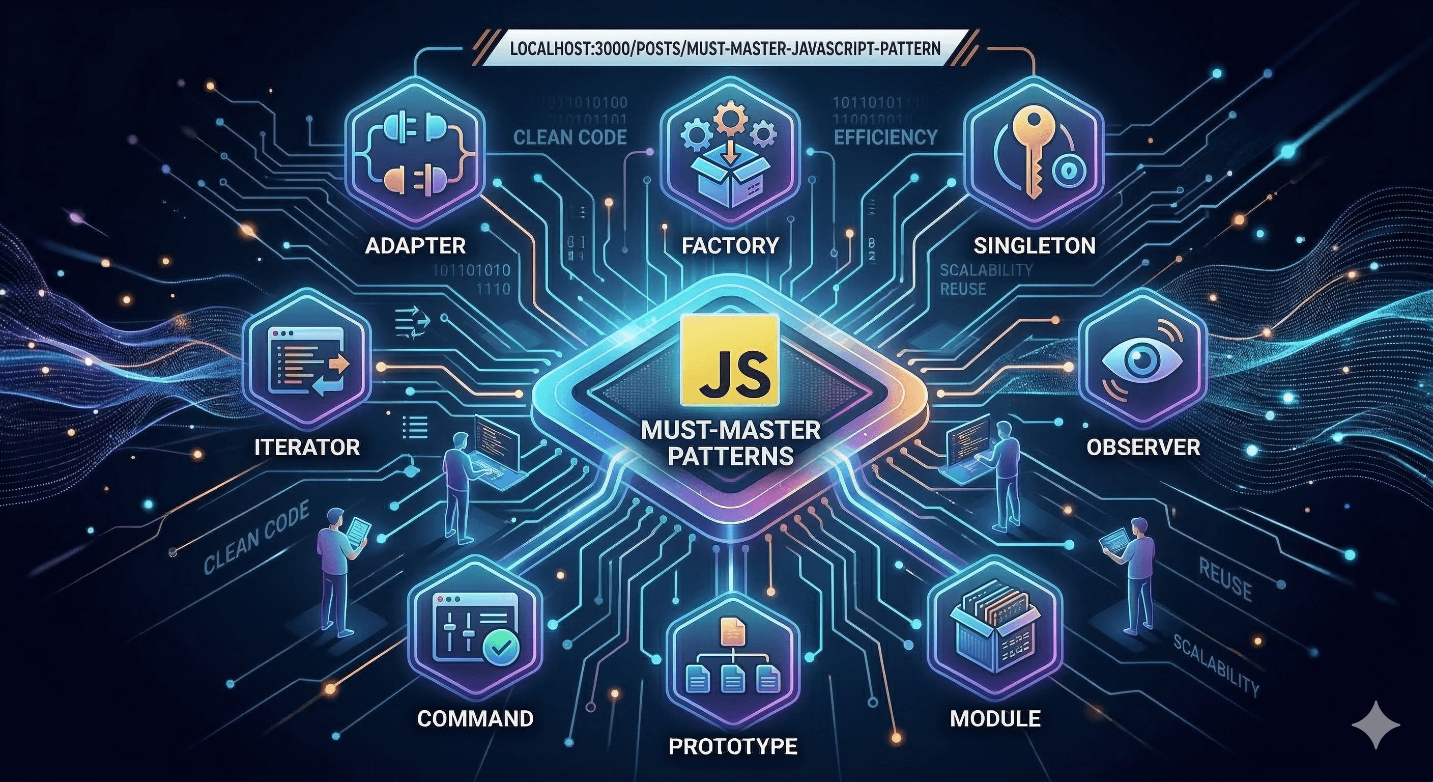 🚀 모든 개발자가 마스터해야 할 10가지 JavaScript 패턴 — techlog